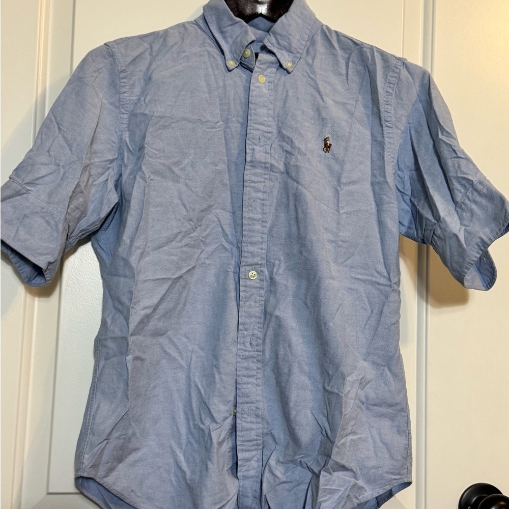 Slim Fit Blue Polo Shirt